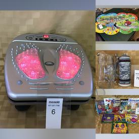 MaxSold Auction: This Charity/Fundraising Online Auction features collector plates, 3-D metal models, small kitchen appliances, crafting supplies, toys, puzzles, children’s books, ski boots, steins, coins, bike, printer,  and much, much, more!!