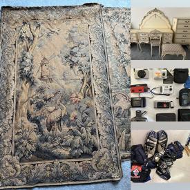 MaxSold Auction: This online auction includes furniture such as a French Provincial bedroom furniture set, Queen Anne coffee table and others, magnetic wall calendar, books, trophies, wall art, hand-carved gourds, Beanie Babies, Dirt Devil vacuum, mirror, china, banker’s lamp, Hockey equipment and more!