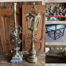 MaxSold Auction: This online auction includes MCM lighting, furniture such as MCM teak sofa, vintage chaise, vintage bar cart, vintage art deco style dresser, and maple dining table, vintage framed art, DVDs, and much more!