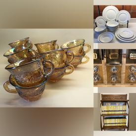 MaxSold Auction: This online auction includes MCM Mikasa and Meakin dishware, sterling silver jewelry, MCM teak tables, copper cookware, crystal stemware, wool skeins, vintage Pyrex, fabric yardage, Baribo woodcraft, silk scarves, footwear and much more!