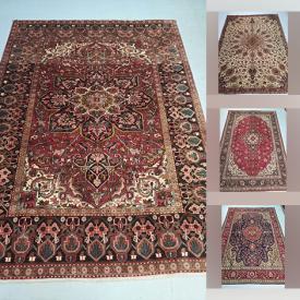 MaxSold Auction: This online auction includes Persian rugs from Zanjan, Heriz, Ardebil, Turkman, Mahal, Gharajeh and more!