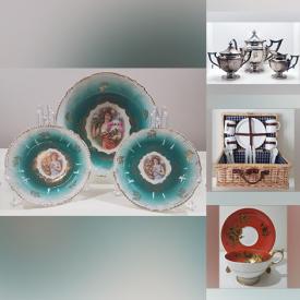 MaxSold Auction: This online auction includes vintage Christmas decor, glassware and linen, vintage crystal, antique serveware, RCA Victor boxed sets, fine china such as Royal Albert, Shelley, Paragon, Spode and Queen Anne, handbags, footwear, new cosmetics, and much more!