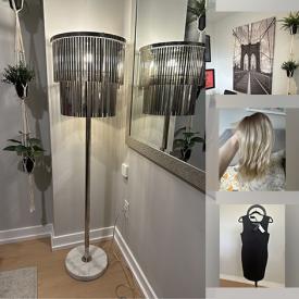 MaxSold Auction: This online auction features modern chandelier floor lamp, power tool, women’s clothing, wig, and much, much, more!!