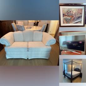 MaxSold Auction: This online auction features wine cabinet, Lena Liu LE prints, TVs, small kitchen appliances, new beauty products, bedside steps, canopy bed, computer components, fitness gear, watches, and much, much, more!!!