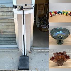 MaxSold Auction: This online auction features sports apparel & collectibles, kids\' books, floor lamp, new toys, collector plates, Lenox figures, vintage toys, carnival glass, art glass, vintage posters, power tools, watches, and much more!!
