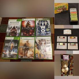 MaxSold Auction: This online auction features sports collectibles, NIB Funko Pops, video games, DVDs, mini fridge, board games, printer, and much, much, more!!