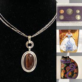 MaxSold Auction: This online auction features sterling silver jewelry, vintage Pyrex, coins, watches, novelty teapots, Disney collectibles, Halloween decor & jewelry, stamps, and much more!!