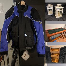 MaxSold Auction: This online auction features motorcycle jacket, helmets, games, scooters, small kitchen appliances, gaming table, Roomba, RC cars, area rugs, craft supplies, toys, and much more!