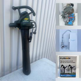 MaxSold Auction: This online auction features power & hand tools, garden tools, stereo components, kitchen faucets, hardware, new nitrile gloves, and much, much, more!!