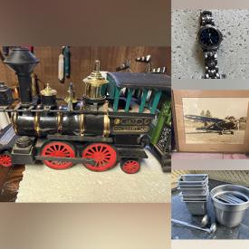 MaxSold Auction: This online auction includes antique artwork, vintage kitchenware, musical  decanters, Murano glass, Christmas decor, art supplies, action figures, and more!