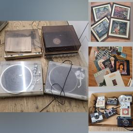 MaxSold Auction: This online auction includes vintage records, women’s watches, power tools, Panasonic keyboard, vintage pendants, vintage cameras, NIB electronics and more!