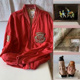 MaxSold Auction: This Charity/Fundraising Online Auction features vintage 8mm films, vintage S & P shakers, Spode Christmas plates, Elvis collectibles, costume jewelry, puzzle, vintage raccoon coat, Blue Jays collectibles, vintage lantern, and much, much, more!!