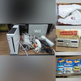 MaxSold Auction: This online auction includes  sports trading cards, Pokémon cards, NIB Hot Wheels, men’s and women’s shoes, computer accessories, power tools, vintage speakers, vintage Pioneer receiver, Lego, comic books, video games including Xbox, PlayStation and Nintendo, DVDs, dinnerware, and much more!