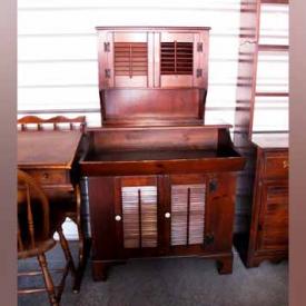 MaxSold Auction: This online auction features Collectible Radios, Victorla Cabinet, Cedar Chest, Wooden Rocking Chairs, Wash Stand and Basin, Vintage Typewriters, Tea Cart, Deco Style Bedroom Furniture, and much more!