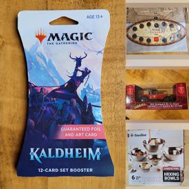 MaxSold Auction: This online auction includes collectibles such as MLB and NHL trading cards, Magic the Gathering cards, Canadian and US coin sets, NIB UFC figures, new die cast vehicles, fishing gear, Royal Doulton, PEZ dispensers, and more!