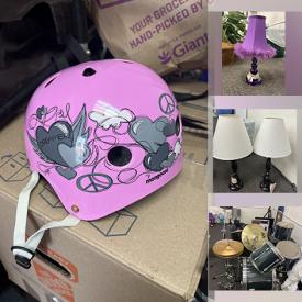 MaxSold Auction: This Charity/Fundraising Online Auction features drum set, helmets, table lamps, home electronics, tent, costume, and much more!