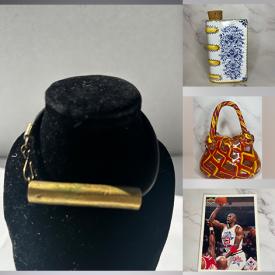 MaxSold Auction: This online auction features Osei- Duro tubular bracelet, vintage bead jewelry, art glass, art pottery, vintage book bottle, glass insulators, perfume bottles, cameras, train cars, sports trading cards, comics, and much more!!