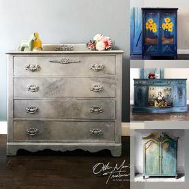 MaxSold Auction: This online auction features vintage buffet, painted cabinets & chairs, mirror, gothic nightstand, pet products, vintage prints, garden statues, novelty flower pots, and much, much, more!!