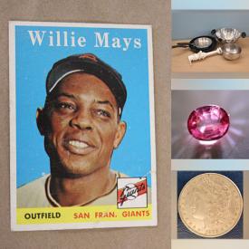 MaxSold Auction: This online auction features sports trading cards, large die-cast models, loose gemstones, coins, vinyl records, DVDs, veneer slices, CDs, and much more!