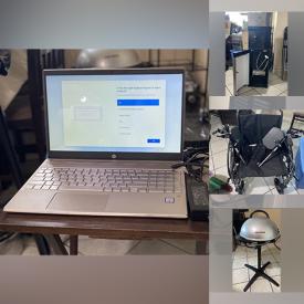 MaxSold Auction: This online auction features laptop, mini-fridge, wheelchair, electric grill, drinking glasses, candle holders, small kitchen appliances, patio furniture, DVDs, barstools, and much more!