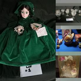 MaxSold Auction: This online auction includes Royal Doulton, glassware, Coca–Cola collectibles, Madame Alexander porcelain doll and more!