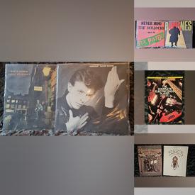 MaxSold Auction: This online auction features vinyl records & CDs such as Aerosmith, Alice Cooper, James Brown, Tom Jones, ELO, Huey Lewis, The Stray Cats, The Doors, Bob Dylan, Heart, Elvis, Queen, Santana, Louisiana Swamp Blues, Big Band Era, Spanish Guitar, Original Movie Soundtracks, and much, much, more!!!