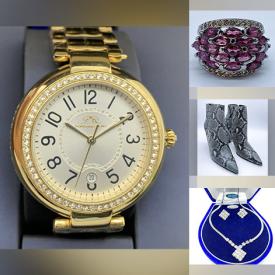 MaxSold Auction: This online auction features Japanese Kokeshi dolls, pearl necklaces, coins, art pottery, VR glasses, gemstone jewelry, commemorative coins, decorative plates, brooch collection, watches, outerwear, loose gemstones, women’s clothing, RC vehicles, and much, much, more!!