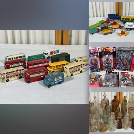 MaxSold Auction: This online auction includes vintage Coca Cola bottles, books, Norman Rockwell plate, vintage Eastern European style dolls, Bakugan trading cards, Transformers toys, vintage Tonka, Matchbox and other diecast cars, kids toys, wall art and more!