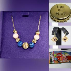 MaxSold Auction: This online auction includes jewelry such as necklaces, brooches, bracelets and others, books, vinyl records, handmade guitar ornament, sheet music, pewter Christmas ornaments, Kobo reader, signs, potted plant holder, wall art, bags, buttons, maps, dress boots and much more!