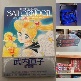 MaxSold Auction: This online auction features Shonen Jump magazines, DVDs, anime & manga magazines & books, Sailor Moon collectibles, vintage comics, anime music CDs, gaming PC, laptops, desktop computer, and much, much, more!!