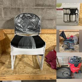 MaxSold Auction: This online auction features new items such as party supplies, ceiling fan, garbage disposal, stackable chairs, AirPod cases, bike, power tools, acoustic foam panels, treadmill, graduation supplies, scent diffusers, Incredibles lights, and much, much, more!!!