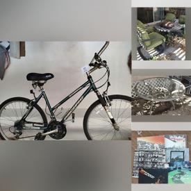 MaxSold Auction: This online auction includes Shimano mountain bike, board games, albums, small kitchen appliances, Southwest decor, yard tools, gardening supplies, IKEA cabinets, dresser, loveseat, French antique armoire and more!