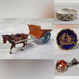 MaxSold Auction: This online auction includes antique sterling silver jewelry, NHL trading cards, Canadian coins, vintage toys, Limoges, vintage pins, diecast models, vintage books, and more!