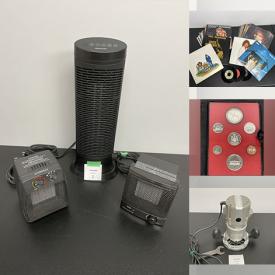 MaxSold Auction: This online auction includes vinyl records, space heaters, Canadian coin specimen sets, mobile tool chest, punching bag, Total Gym workout machine, sports memorabilia, stacking chairs, and more!