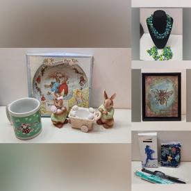 MaxSold Auction: This online auction includes Coca-Cola collectibles, costume jewelry, home decor, jade pendants, office supplies, porcelain figures, hair style tools, and more!