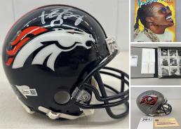 MaxSold Auction: This online auction includes signed Travis Kelce, Tyreek Hill, Mario Lemieux, Martin Brodeur, Peyton Manning and other mini helmets, signed footballs, Koolatron cooler, Raptors items, rolling laptop cart, printer stand, assistive walker, Lasko space heater, card games, flags, Baseball coins, bags, books, adjustable bedside table, steampunk clock, drinkware, Roborock vacuum cleaner, office supplies, Bosch Tassimo coffee maker and much more!
