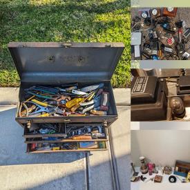 MaxSold Auction: This online auction includes fishing gear, tools, hardware, DVDs, kitchenware, vinyl records, electronics, magazines, accessories, watch repair supplies and more!