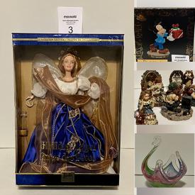 MaxSold Auction: This online auction features collectible Barbies, Disney collectibles, office supplies, Magic cards, Legos, Boyd’ Bears, art glass, Illumicrate teacups/saucer sets, area rugs, washi tape, and much, much, more!!