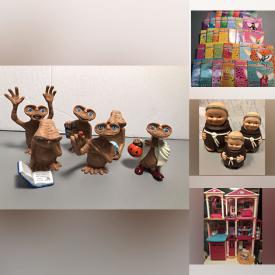 MaxSold Auction: This online auction features toys, dolls, Rainbow Magic Fairy books, NIB pet crate, craft supplies, smart sand kit, amber glass shades, jewelry, live plants, collectible plates, Barbie dreamhouse, and much, much, more!!!