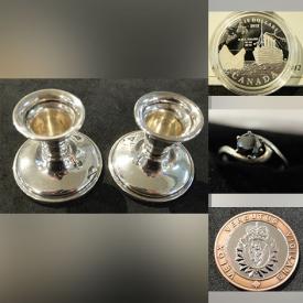 MaxSold Auction: This online auction features coins, uncirculated coin sets, black diamond sterling silver rings, vintage miniature toy soldiers, and much, much, more!!