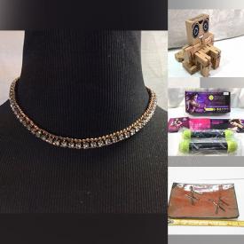 MaxSold Auction: This online auction features Swarovski jewelry, new beauty products, binoculars, barware, Christmas cards, coins, fitness gear, games, aquarium accessories, vintage wooden folk art, vinyl records, coins, and much, much, more!!!