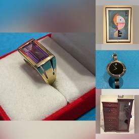 MaxSold Auction: This online auction features men’s suit, gold & gemstone jewelry, Kandinsky print, antique watercolour, watch, Persian rugs, vintage mahogany dresser, patio furniture, small kitchen appliances, crystal decanter, interior doors, refrigerator, pet products, TV, games, humidifiers, and much, much, more!!