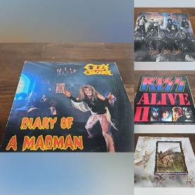 MaxSold Auction: This online auction features vinyl records such as Ozzy Osbourne, AC/DC, Steve Miller Band, Jethro Tull, Bachman Turner Overdrive, Wings, and much, much, more!!