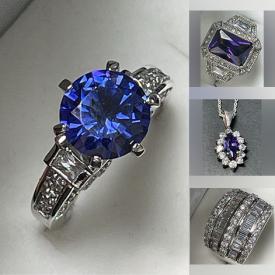 MaxSold Auction: This online auction features gold/diamond rings, gemstone jewelry, sterling jewelry, CZ jewelry, coins, loose gemstones such as peridots, opals, garnets, emeralds, amethysts, tanzanites, moonstones, and much, much, more!!