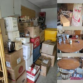 MaxSold Auction: This online auction includes furniture, light fixtures, wall art, kitchenware, Royal Doulton china, Hummel figurines, vases and other decor, books, mirror, linens, tub surround, hardware, wire shelving, golf cart, life jacket and much more! n