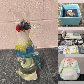 MaxSold Auction: This online auction features Norman Rockwell prints, art glass, silver rings, video games, Squishmallows, security camera, stand mixer, toys, DVDs, Halloween wigs, gaming chair, games, costume jewelry, horse brass, small kitchen appliances, wet suit, and much, much, more!!