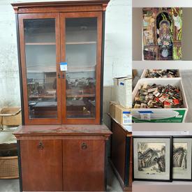 MaxSold Auction: This online auction features coins, vintage stereo cabinet, dressing table, bikes, desks, yarn crafts, tins, small kitchen appliances, puzzles, trunks, wall art, skis & poles, and much more!