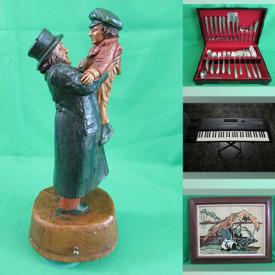 MaxSold Auction: This online auction features Harris Strong tile art, Waterford tea set, collector plate, trinket boxes, small kitchen appliances, garden art, TV, Disney collectibles, Cricut machines, speakers, games, art glass, Nasa collectibles, Pez dispensers, crafting supplies, toys, costume jewelry, watches, Star Wars collectibles, water toys, pet products, sports collectibles, women’s clothing & shoes, perfume bottles, area rugs, yard tools, power & hand tools, vintage books, live plants, and much, much, more!!!