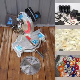 MaxSold Auction: This online auction features decanter, watch parts, vintage bottles, welding gear, toys, power & hand tools, vintage barware, camping gear, vintage concert t-shirts, car parts, fishing gear, golf clubs, and much, much, more!!