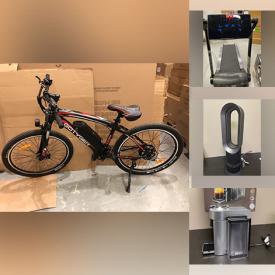 MaxSold Auction: This online auction features electric bike, Dyson fan, small kitchen appliances, beauty appliances & products, security camera systems, solar lights, fitness gear, laptop accessories, drafting table, winter tires, new cookware, barstools, heaters,  and much, much, more!!